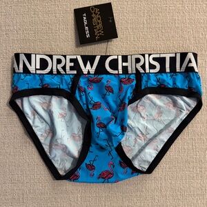 Andrew Christian XS Flamingo Print brand new x-small